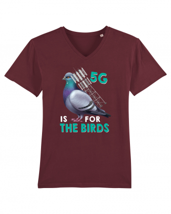 5G Is For The Birds Burgundy