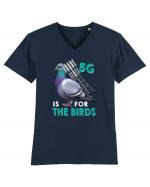 5G Is For The Birds Tricou mânecă scurtă guler V Bărbat Presenter