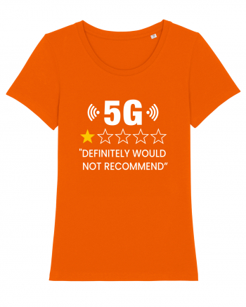 5G Not Recommend Bright Orange