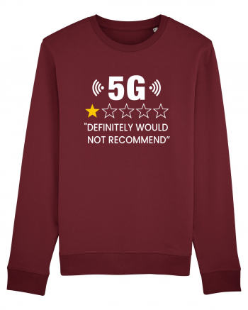 5G Not Recommend Burgundy