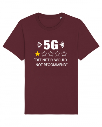 5G Not Recommend Burgundy