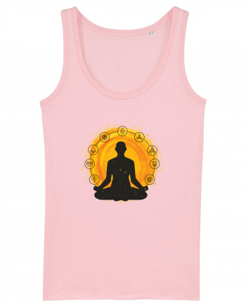 Yoga Lotus Portocaliu Cotton Pink
