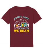 Always Home Wherever We Roam Tricou mânecă scurtă  Copii Mini Creator