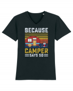 Because Camper Says So Tricou mânecă scurtă guler V Bărbat Presenter