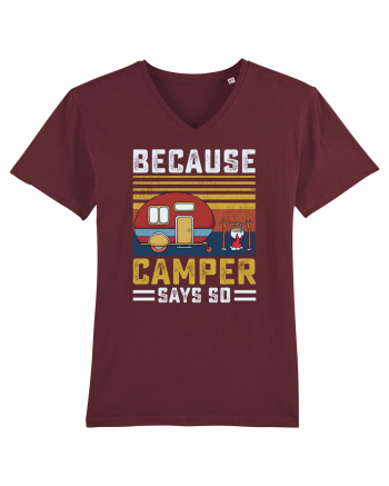 Because Camper Says So Burgundy