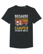 Because Camper Says So Tricou mânecă scurtă guler larg Bărbat Skater