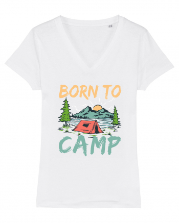 Born To Camp White