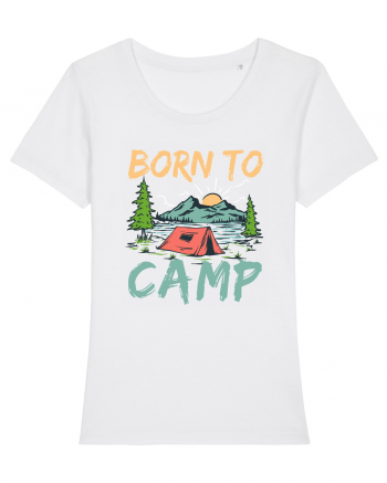 Born To Camp White