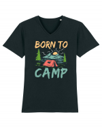 Born To Camp Tricou mânecă scurtă guler V Bărbat Presenter