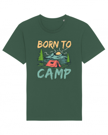 Born To Camp Bottle Green