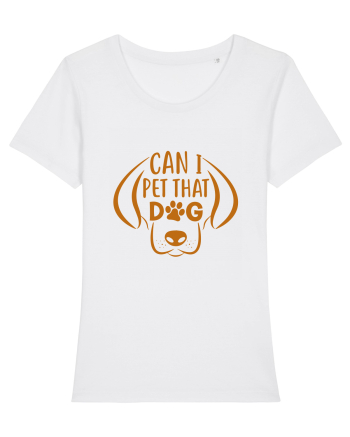 Can I Pet That Dog White
