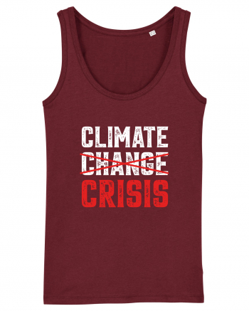 Climate Crisis Burgundy