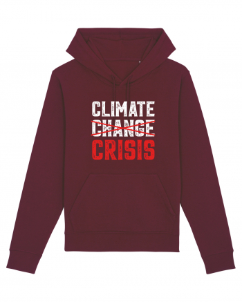 Climate Crisis Burgundy