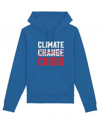 Climate Crisis Royal Blue