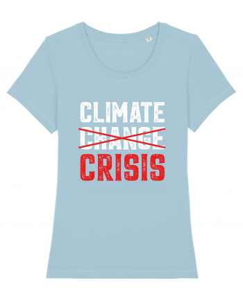 Climate Crisis Sky Blue