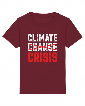 Climate Crisis Burgundy