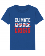 Climate Crisis Tricou mânecă scurtă  Copii Mini Creator