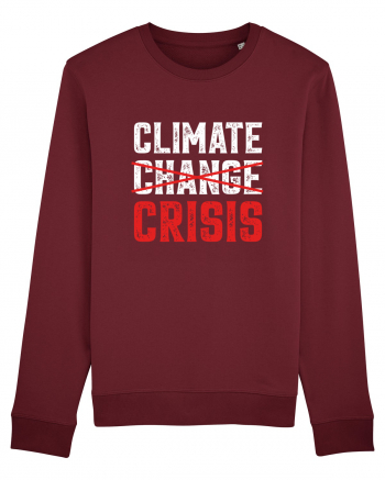 Climate Crisis Burgundy