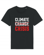 Climate Crisis Tricou mânecă scurtă Unisex Rocker