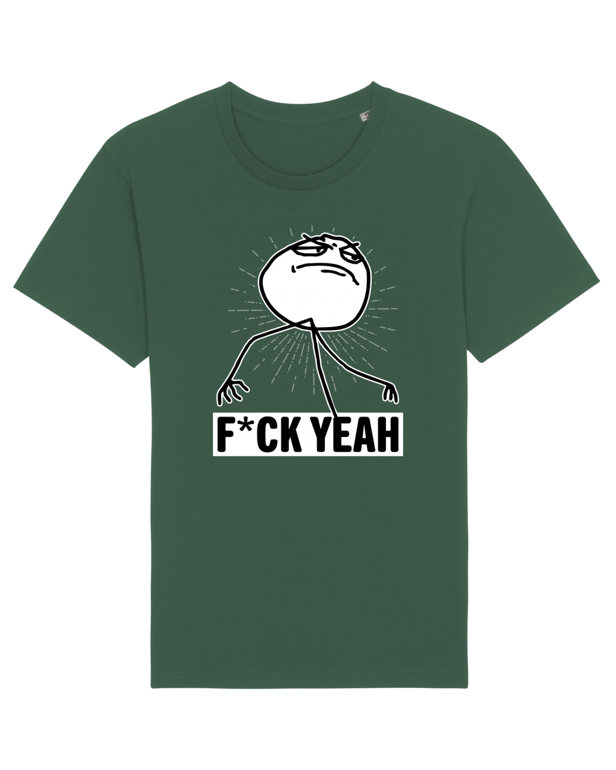 Tricou mânecă scurtă Unisex Rocker Bottle Green