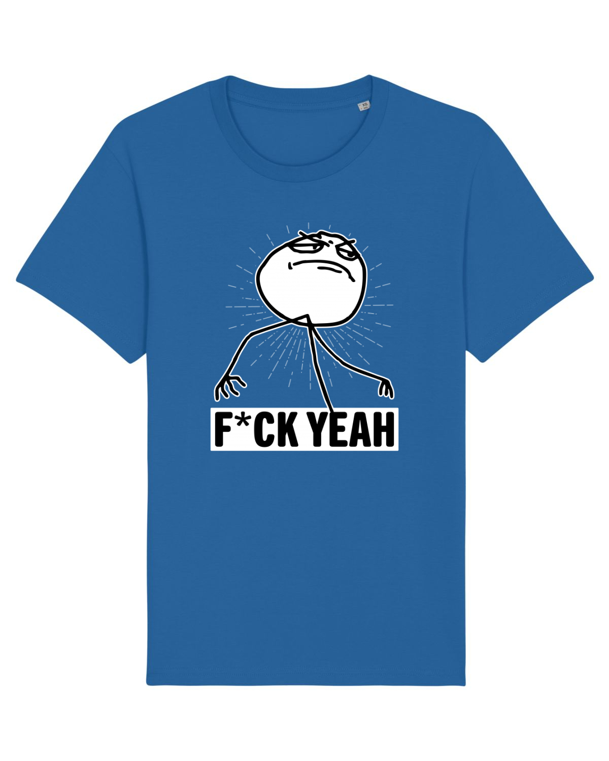 Tricou mânecă scurtă Unisex Rocker Royal Blue