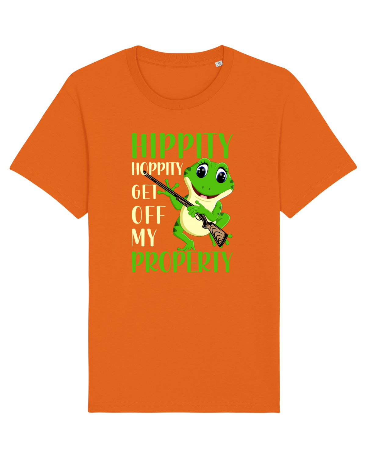 Tricou mânecă scurtă Unisex Rocker Bright Orange