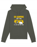 Go Camping They Said Hanorac Unisex Drummer