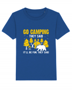 Go Camping They Said Tricou mânecă scurtă  Copii Mini Creator