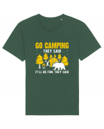 Go Camping They Said Tricou mânecă scurtă Unisex Rocker