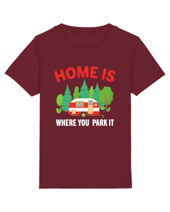 Home Is Where You Park It Burgundy