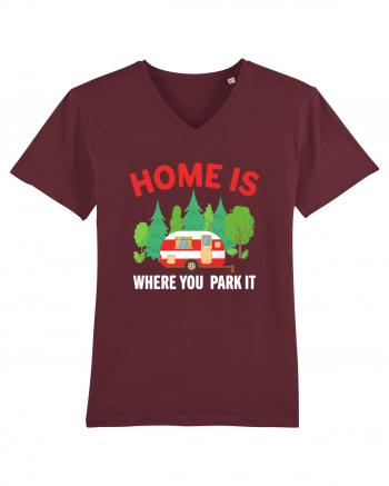 Home Is Where You Park It Burgundy