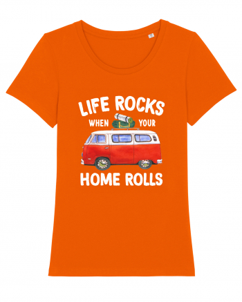 Life Rocks When Your Home Rolls Bright Orange