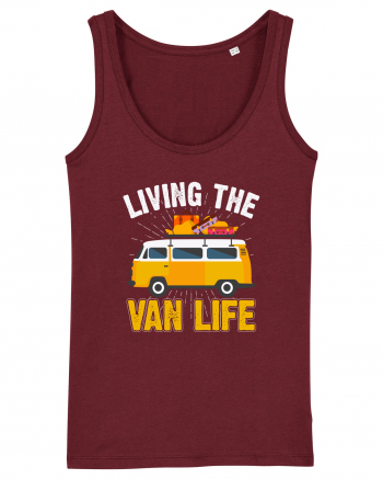 Living The Van Life Burgundy