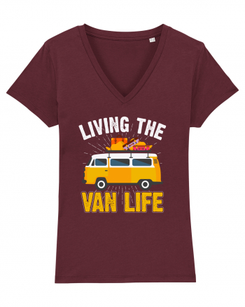 Living The Van Life Burgundy