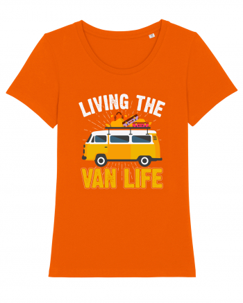 Living The Van Life Bright Orange