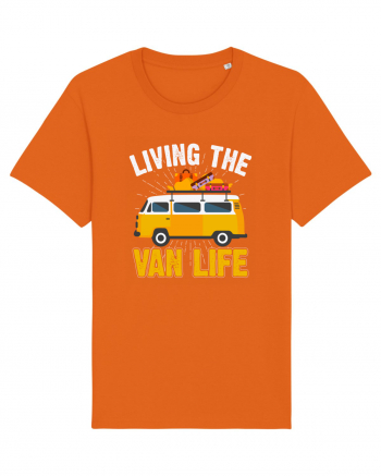 Living The Van Life Bright Orange