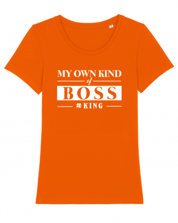 My own kind of Boss. Bright Orange