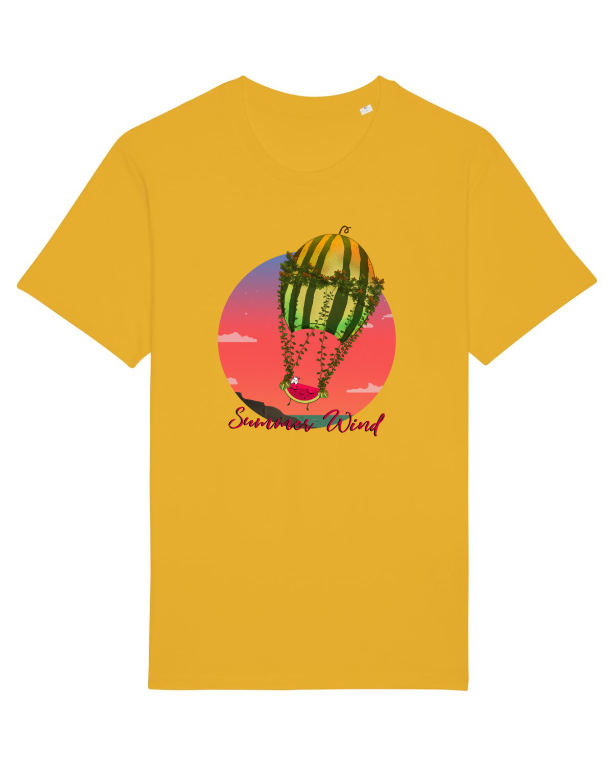 Tricou mânecă scurtă Unisex Rocker Spectra Yellow