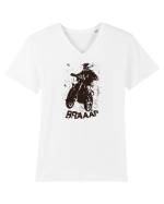 BRAAAP Tricou mânecă scurtă guler V Bărbat Presenter