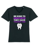 DENTIST Tricou mânecă scurtă guler V Bărbat Presenter