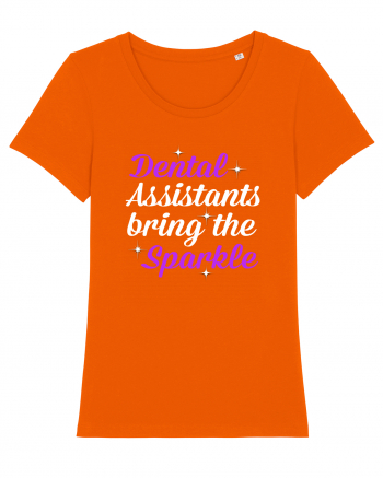 DENTAL ASSISTANTS Bright Orange