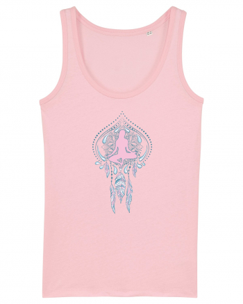 Yoga Lotus Roz Dreamcatcher Cotton Pink