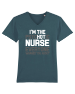 NURSE Tricou mânecă scurtă guler V Bărbat Presenter