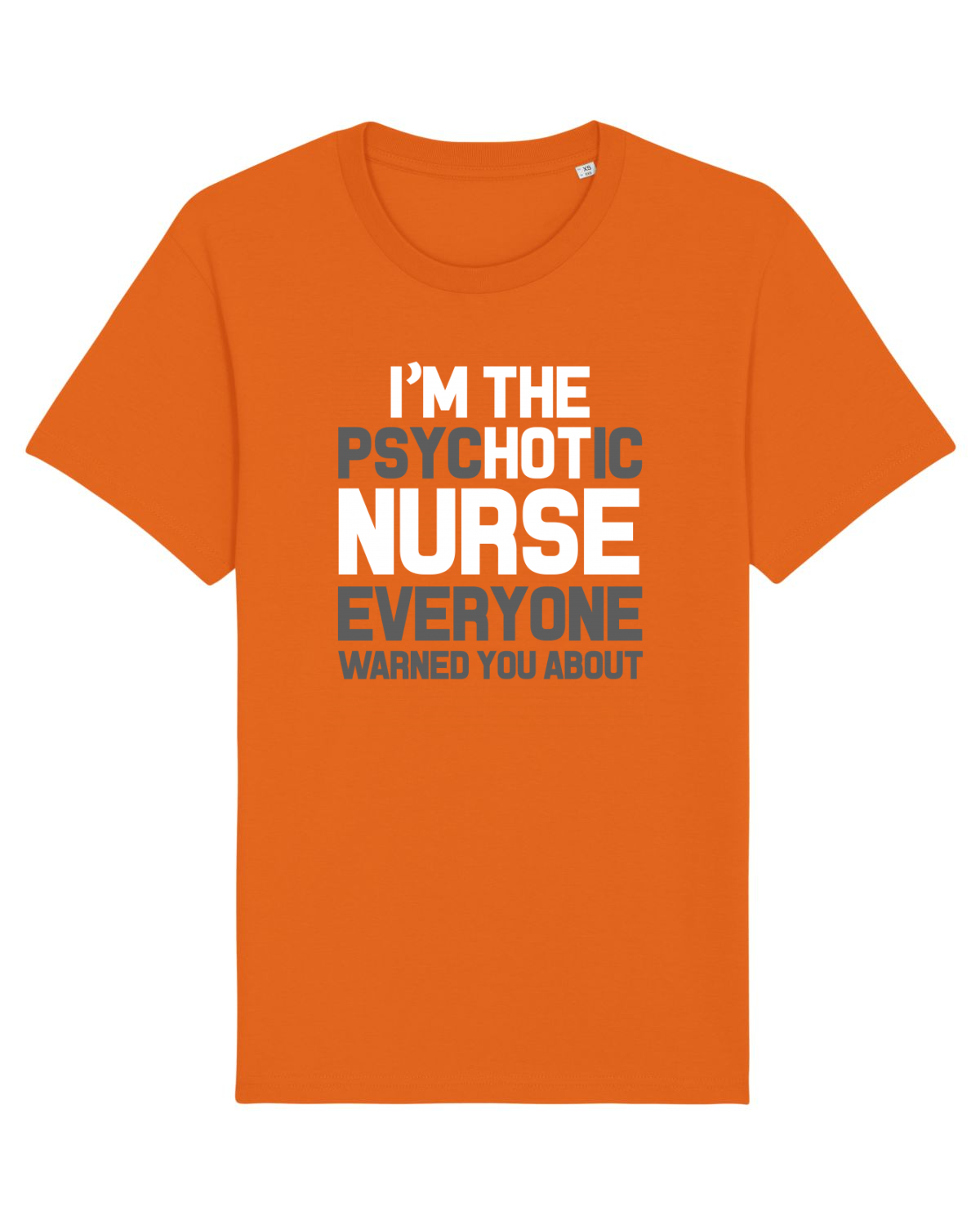 Tricou mânecă scurtă Unisex Rocker Bright Orange