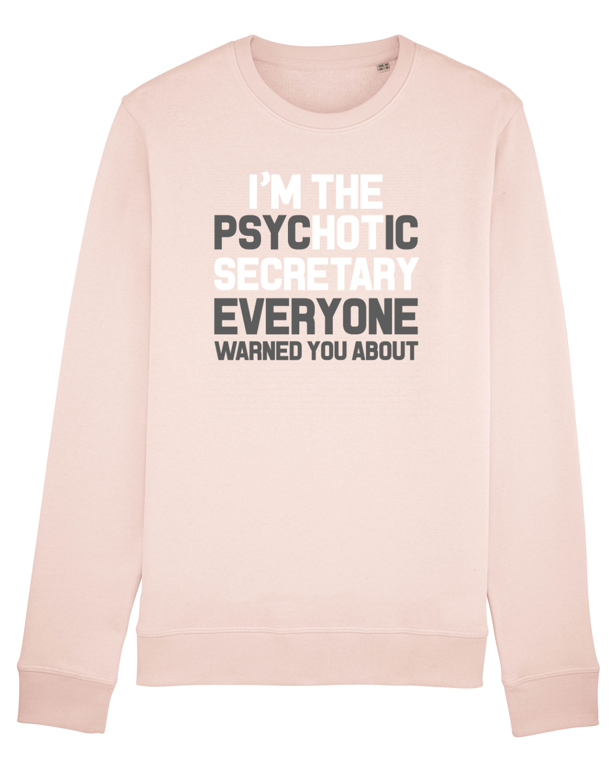 Bluză mânecă lungă Unisex Rise Candy Pink