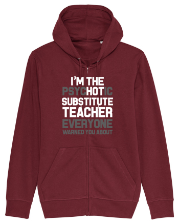 SUBSTITUTE TEACHER Burgundy