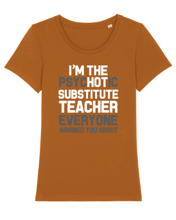 SUBSTITUTE TEACHER Roasted Orange