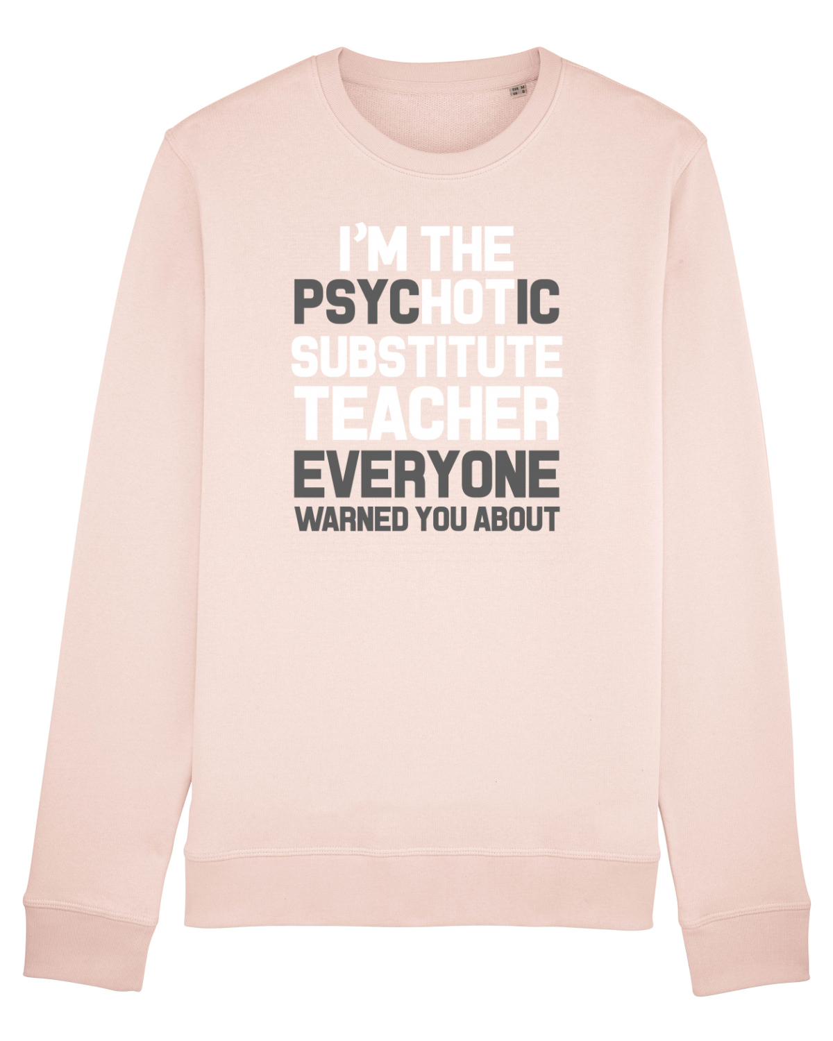 Bluză mânecă lungă Unisex Rise Candy Pink