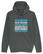 ACCOUNTANT Hanorac cu fermoar Unisex Connector
