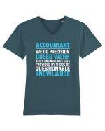 ACCOUNTANT Tricou mânecă scurtă guler V Bărbat Presenter